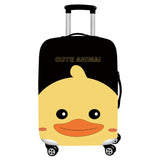 HMUNII World Map Design Luggage Protective Cover For 18 to 32 Inches