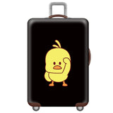 HMUNII World Map Design Luggage Protective Cover For 18 to 32 Inches