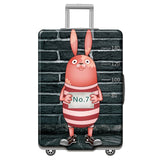 HMUNII World Map Design Luggage Protective Cover For 18 to 32 Inches